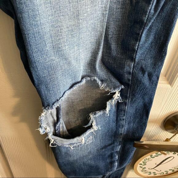 KanCan High Waisted Ripped Skinny Ankle Jeans Women's Size 7 / 27 Waist - Picture 3 of 9